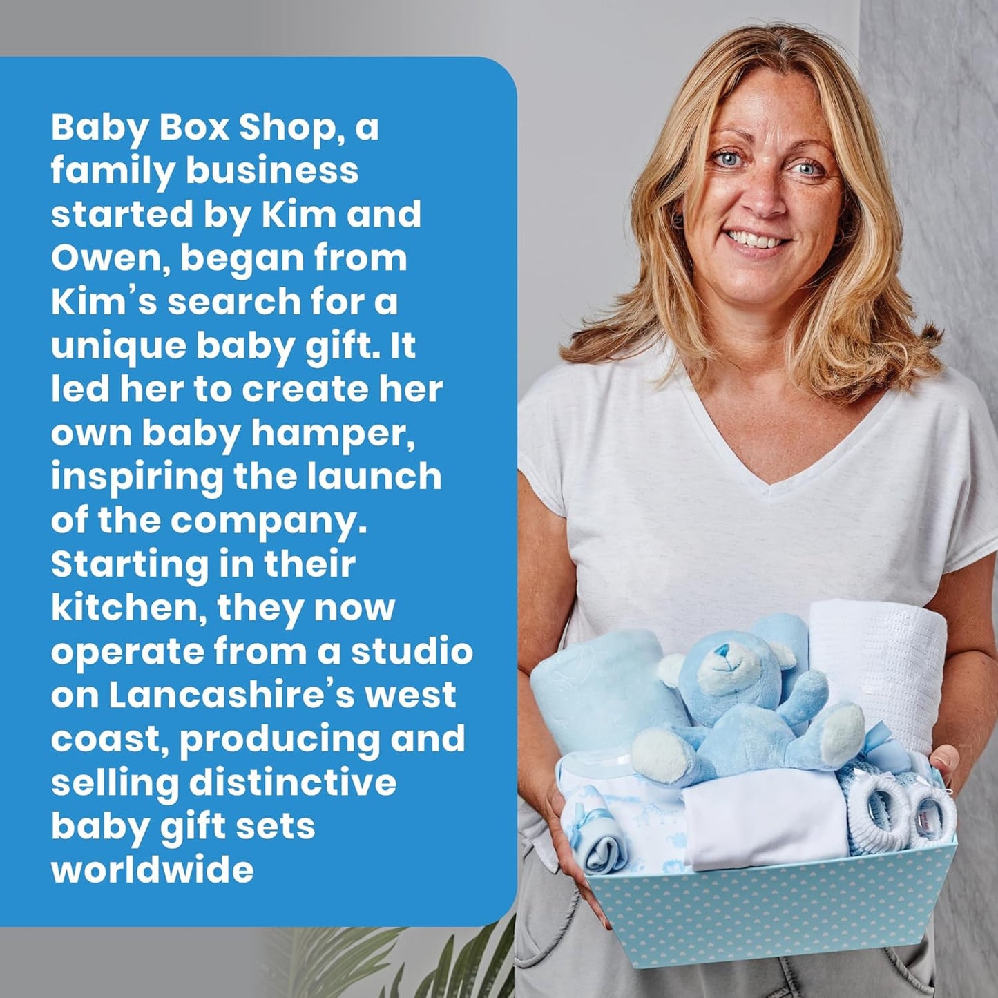 Conjunto de presentes para bebês meninos - 12 itens essenciais para recém-nascidos - Presentes ideais para chá de bebê para meninos, Baby Box Shop Conjunto de presentes personalizados para bebês meninos - 12 presentes