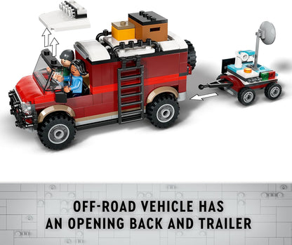 LEGO Jurassic World Dinosaur Missions: Conjunto de brinquedos de descoberta de estegossauro para meninos e meninas de 6 anos ou mais, com uma figura de dinossauro, presente de aniversário para crianças e fãs de Ben e Sammy