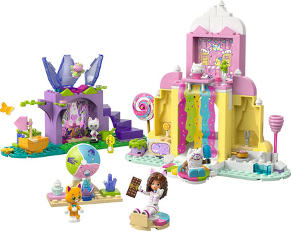 LEGO Gabby's Dollhouse Sweet Treat Mountain & Kitty Garden Toy - incl. a Mini Doll, Pandy Paws & Kitty Fairy Figures plus Food Accessories - Gift for 4+ Year Old Girls & Movie Fans - 11205