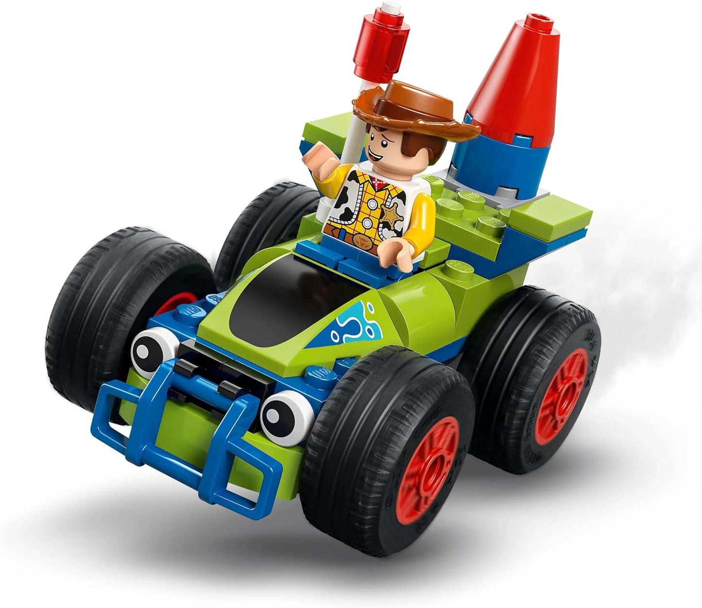 LEGO ǀ Disney e Pixar Toy Story Celebration Trem e Carro RC Conjunto de Construção de Brinquedo com Minifiguras Woody, Buzz Lightyear, Jessie e Bo Peep - Presente de Aniversário para Meninos e Meninas a partir de 4 Anos - 43264