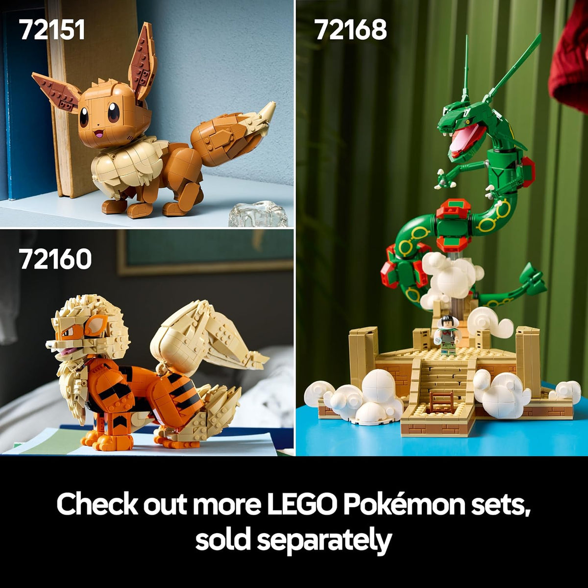 LEGO Pokémon – Momentos Icônicos de Treinador: Poké Bola (72154) | Conjunto para adultos, modelo para exibição, figuras de Pikachu e Eevee, decoração para montar, ideia de presente para fãs de jogos, 2386...