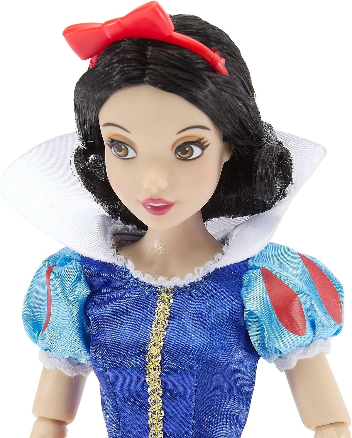 Disney Boneca Clássica Oficial da Branca de Neve da Store para Crianças, Branca de Neve e os Sete Anões, 30 cm, Brinquedo Totalmente Articulado com Vestido Icônico e Personagem Amigo Surpresa – Indicado para Maiores de 3 Anos