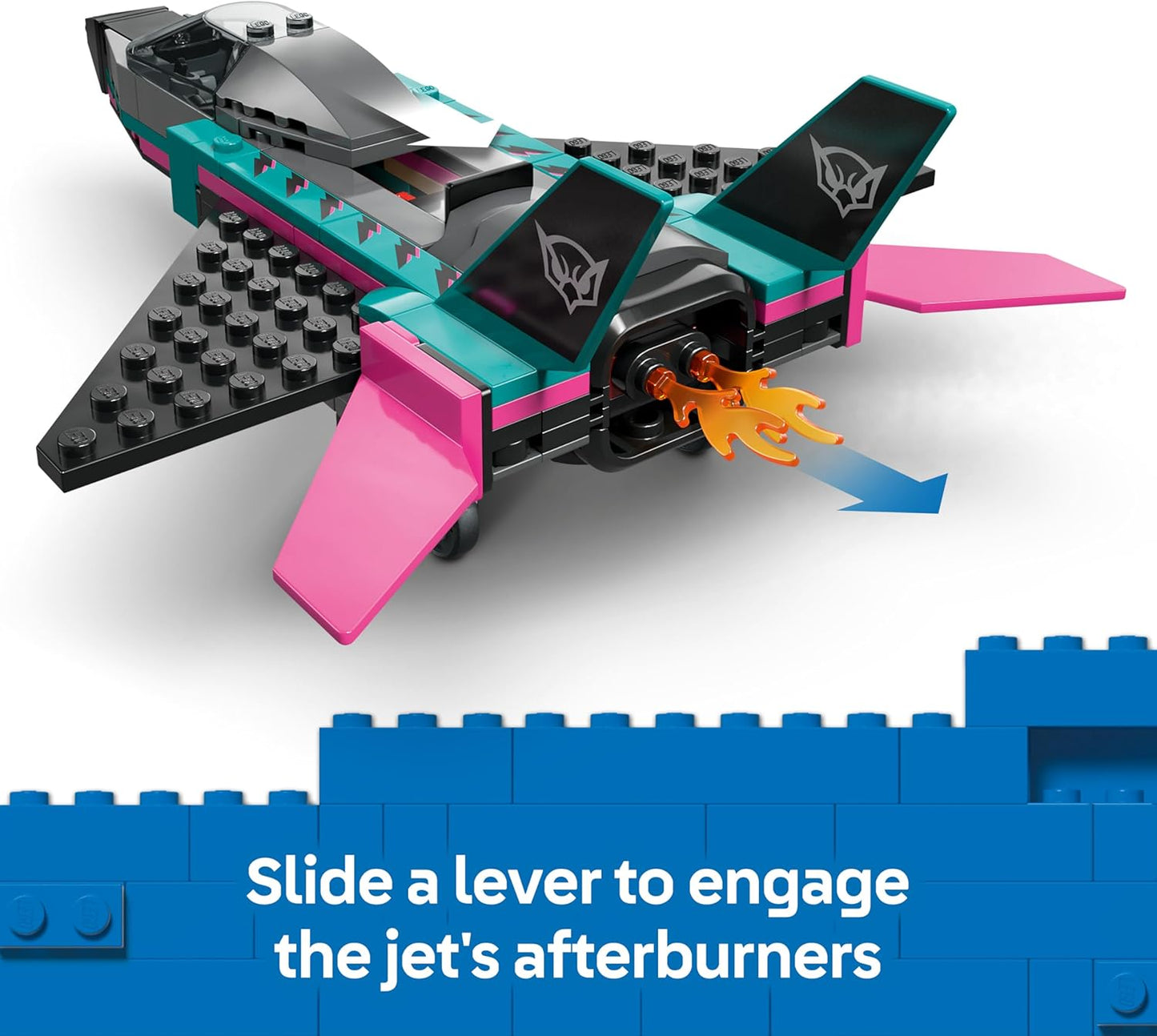LEGO City Jato vs. Carro - Kit de Construção com Avião, Supercarro e Minifiguras de Piloto e Motorista - Ideia de Presente de Aniversário Criativa para Meninos a partir de 6 Anos - 60489