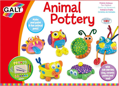 Galt Toys, Cerâmica Animal, Kits de Artesanato Infantil, A partir de 6 Anos, 32,7 x 6,9 x 23,9 cm e Brinquedos, Ímãs de Monstro, Kit de Artesanato para Crianças, A partir de 6 Anos