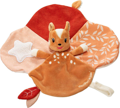 Sophie la Girafe® - Conjunto de Presente FanFan com Mordedor e Almofada de Natal em Formato de Cervo