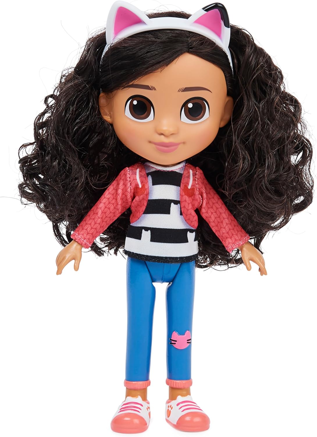 Gabby’s Dollhouse Boneca Gabby Girl de 20,3 cm, brinquedo infantil para crianças a partir de 3 anos.