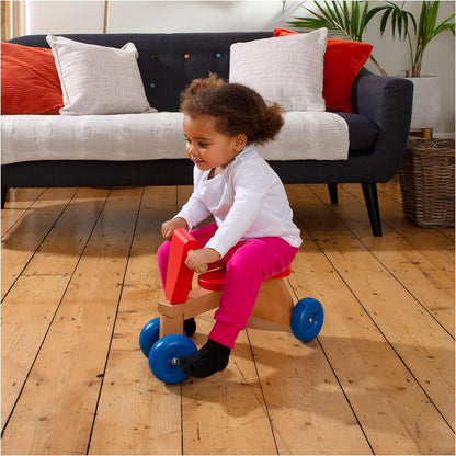 Galt Toys, Triciclo Pequeno, Triciclo de Madeira para Bebês, Idades 1 Ano ou Mais