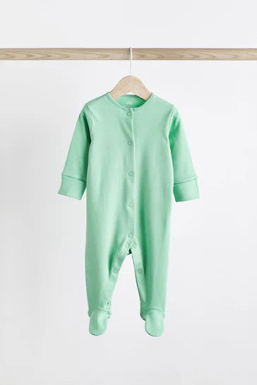 |BabyBoy| Conjunto De 3 Pijamas De Algodão Para Bebê - Brilhante (0-3 Anos)