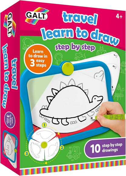 Galt Toys, Aprenda a Desenhar para Viagem, Brinquedo de Desenho Passo a Passo para Crianças a partir de 6 Anos
