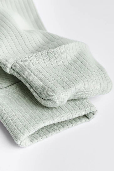 |Bebé| Set de 3 mamelucos para bebé con cremallera y sin pies - Azul/Gris (0 - 3 años)