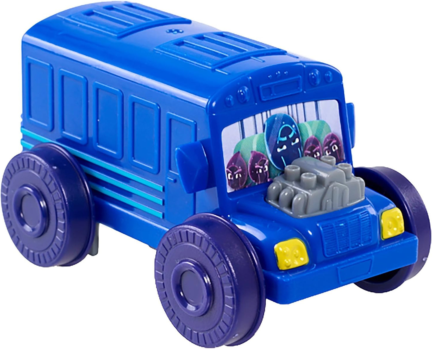PJ Masks Pista de Corrida Rival Racers Simba 109402229 com Looping, incluindo Catboy e seu Cat-Carro, o Ônibus Ninja e 25 peças de pista.