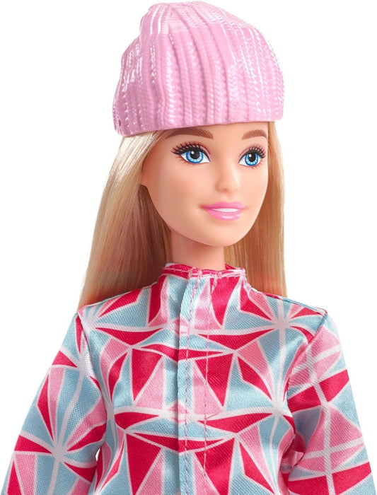 Muñeca Barbie Snowboardista