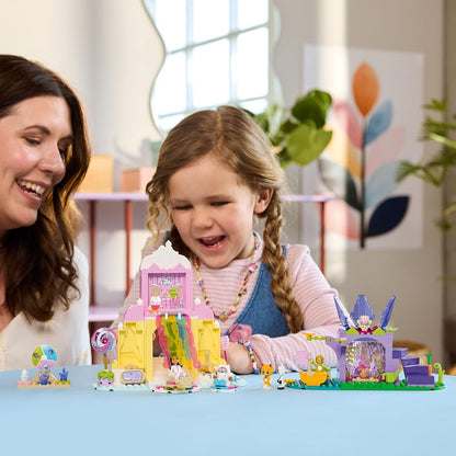 LEGO Gabby's Dollhouse Sweet Treat Mountain & Kitty Garden Toy - incl. a Mini Doll, Pandy Paws & Kitty Fairy Figures plus Food Accessories - Gift for 4+ Year Old Girls & Movie Fans - 11205