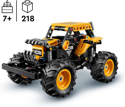 LEGO Technic Monster Jam DIGatron Pull-Back Truck Toy - Conjunto de construção de veículos para meninos e meninas com mais de 7 anos que amam brincadeiras criativas - Presente
