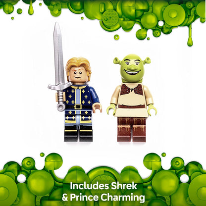 LEGO Minifigures Série Shrek 71053 | Brinquedos para meninos e meninas a partir de 6 anos, embalagem surpresa (blind box), contém 1 de 12 personagens colecionáveis, ideal para lembrancinhas de festa, uma ótima opção de presente pequeno...