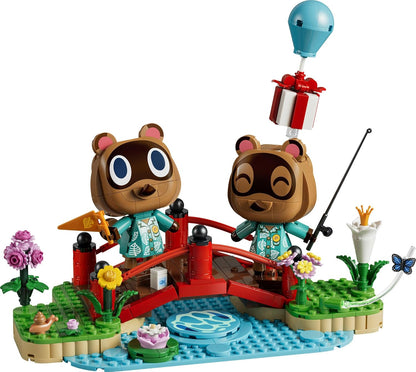 LEGO Animal Crossing – O Dia Divertido de Timmy e Tommy (77059) | Brinquedos para meninas e meninos a partir de 10 anos, figuras de guaxinins, acessórios, decoração de quarto (faça você mesmo)...