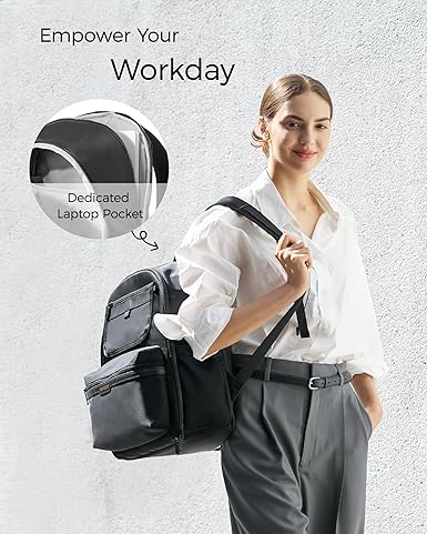Momcozy Mochila para fraldas Urban - Bolsa para bebês elegante, durável e impermeável com vários bolsos, compartimento para laptop, trocador e alças para carrinho de bebê. Essencial para viagens, pais, trabalho e maternidade.