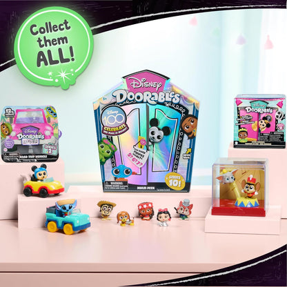 Just Play Disney Doorables NOVO Pacote de Colecionador de O Estranho Mundo de Jack de Tim Burton, Figuras Colecionáveis em Pacotes Surpresa, Brinquedos Infantis para Crianças a partir de 5 Anos