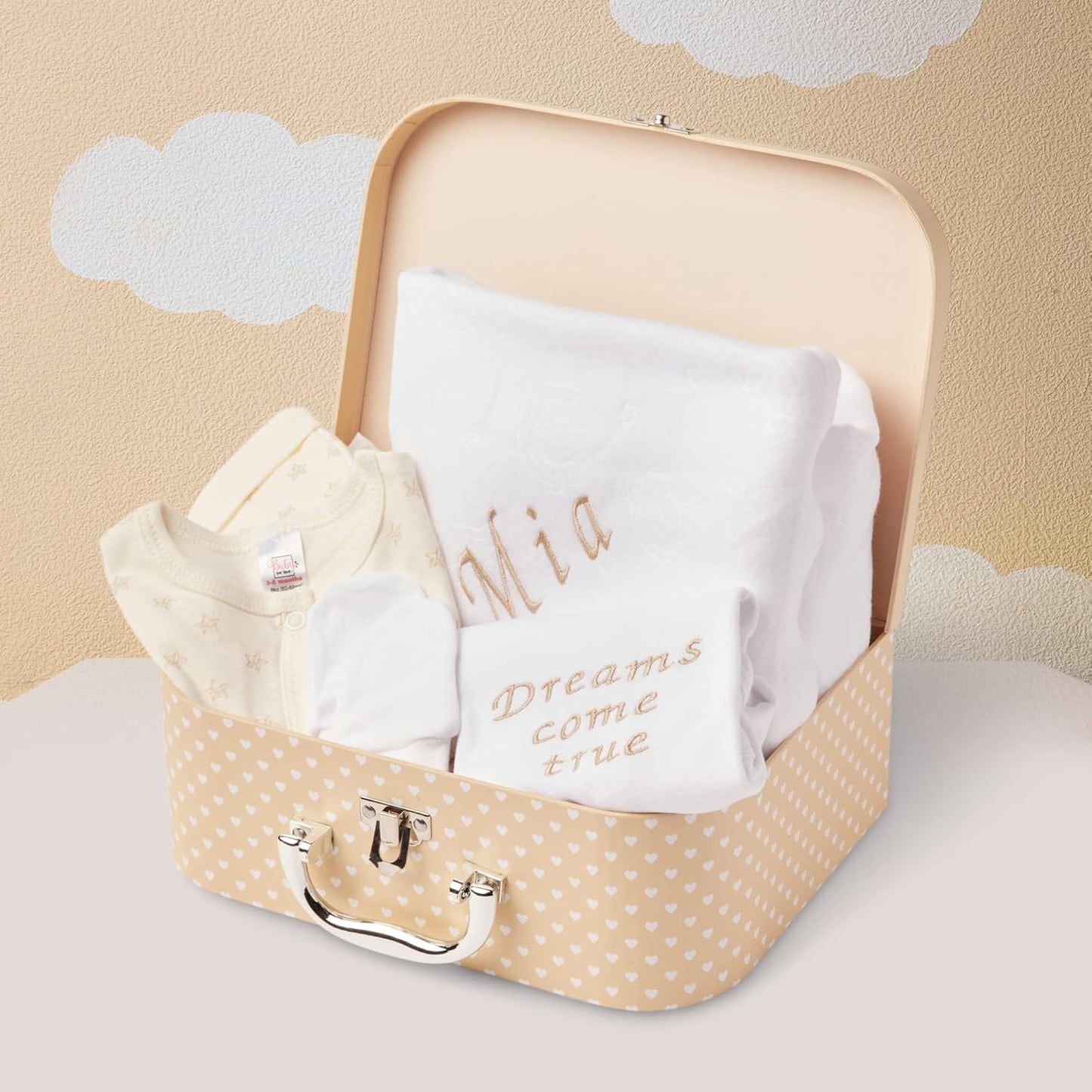 Ellabellaboo Presentes personalizados para bebês meninos - Presentes para recém-nascidos, Conjunto de presentes personalizados para bebês - Presentes para recém-nascidos