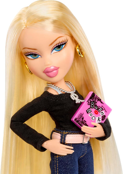 Bratz Boneca Regina da coleção x Meninas Malvadas - Coleção Primavera - Boneca Fashion Colecionável com 2 Roupas, Vestido Rosa de Cetim e Acessórios Inspirados no Filme