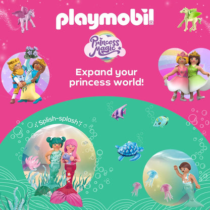 Playmobil | Princesa | Labirinto Real | Príncipe e Princesa com Labirinto Variável | Estimula a Criatividade | Brinquedo de Princesa para Maiores de 4 Anos | 72053