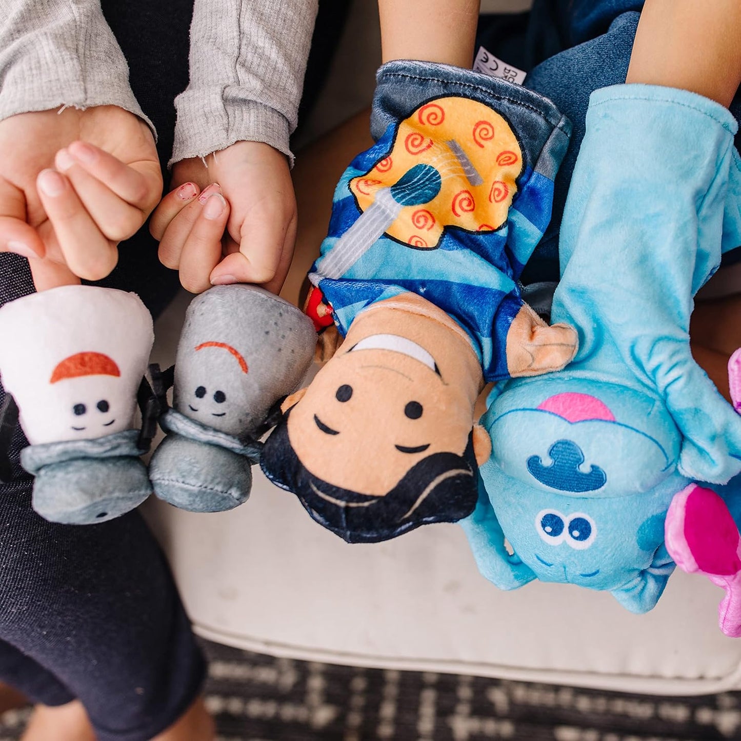 Melissa & Doug Blue's Clues & You, fantoches de mão e dedo