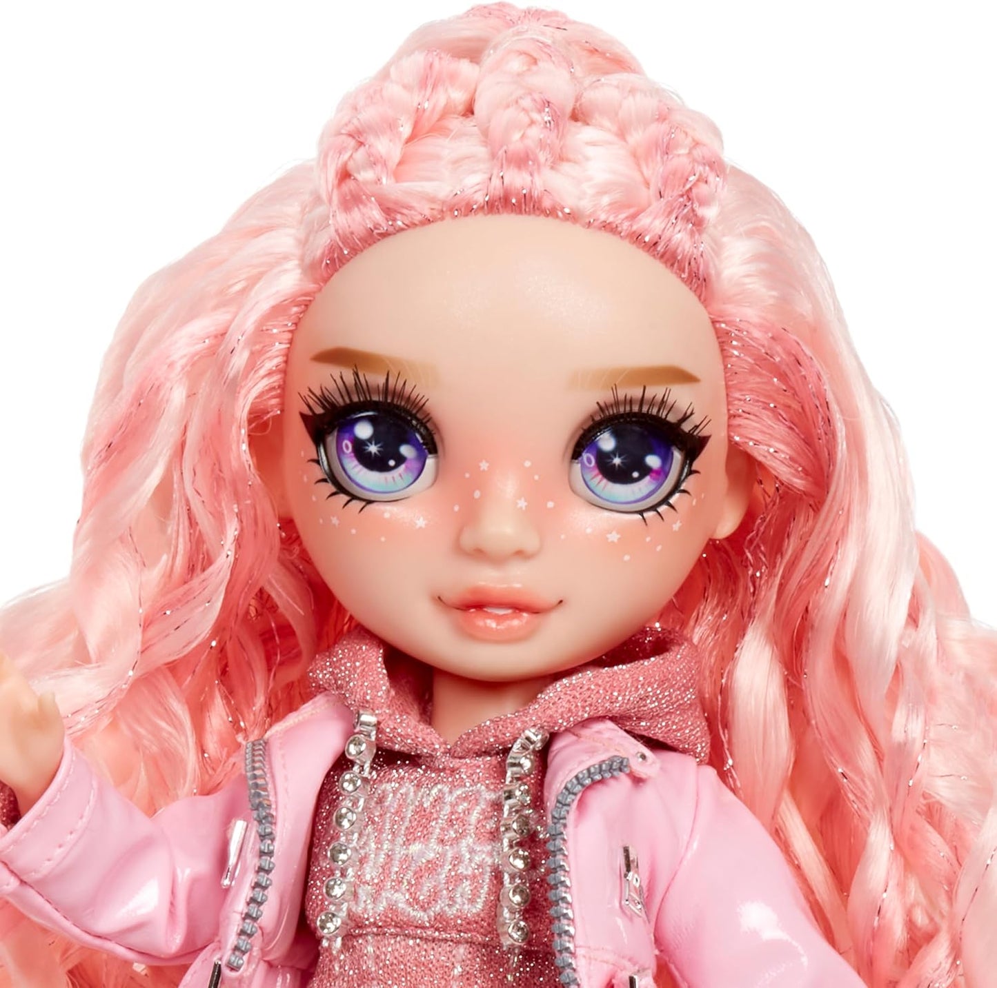 Rainbow High Winter Wonderland - Bella (Rosa) - Boneca Fashion de 28 cm, com Neve Mágica Escondida que se Transforma com Água, Acompanha Kit de Boneco de Neve, Adequada para Crianças de 4 a 12 Anos e Colecionadores.