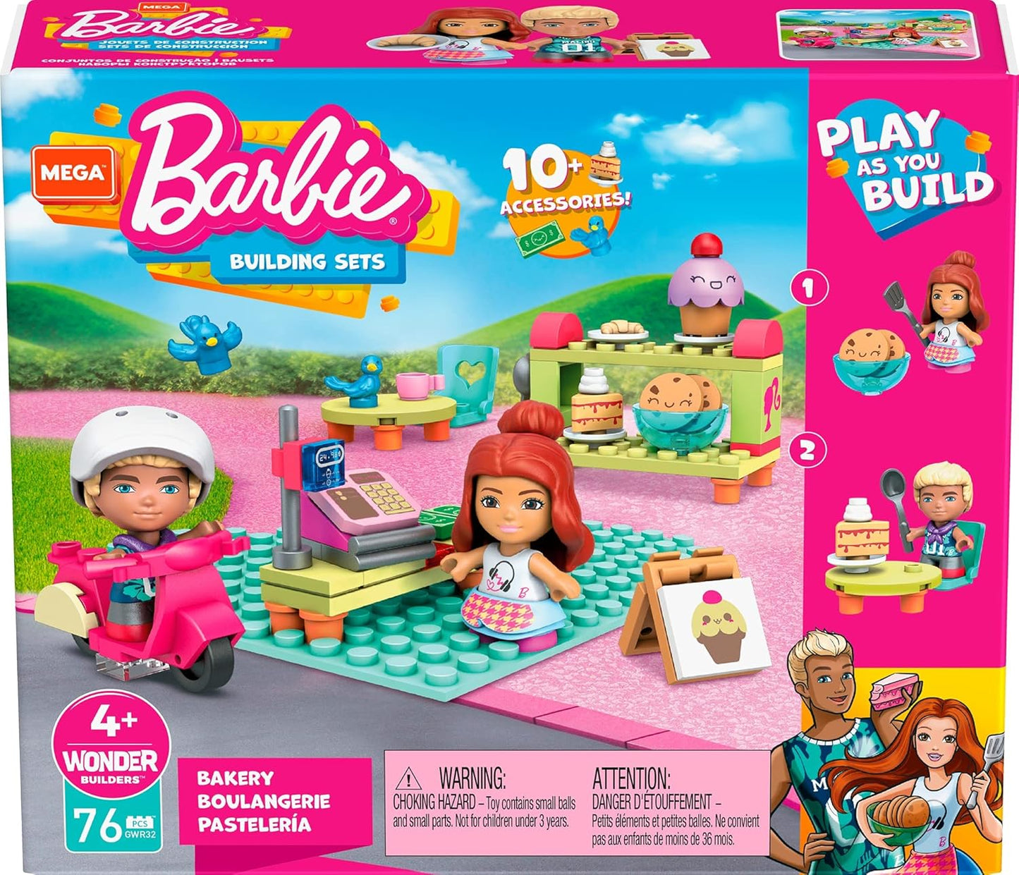 Mega Padaria Construx Barbie