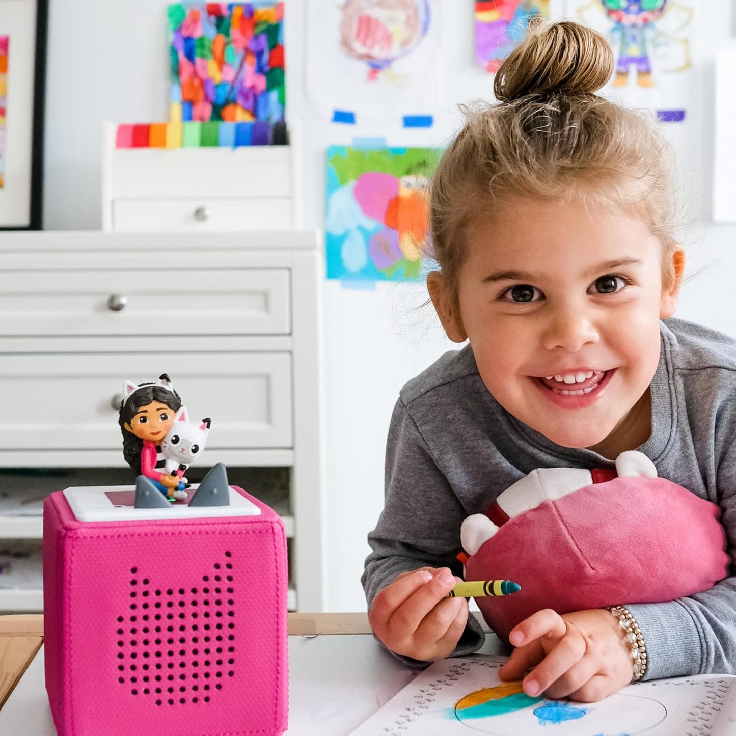 tonies Gabby's Dollhouse Audio Personagem - Gabbys Dollhouse Toys, Audiolivros para crianças