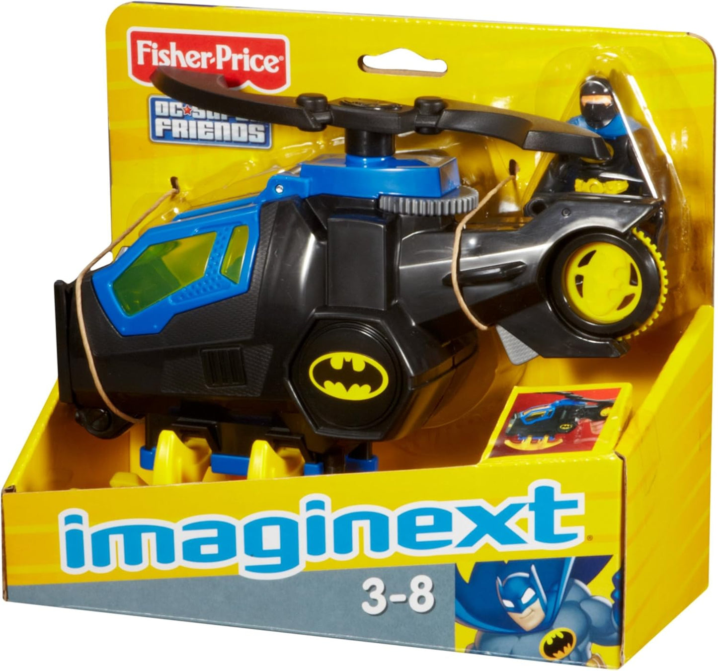 Fisher Price Imaginext DC Super Friends Veículo Batman Batcóptero