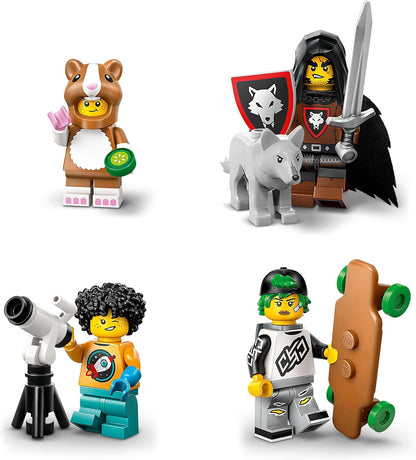 LEGO Caixa misteriosa Minifiguras Série 27, ganhe 1 de 12 figuras colecionáveis, incl. Cupido, Pterodáctilo, Jetpack Racer e mais - brinquedos para meninos e meninas com mais de 5 anos