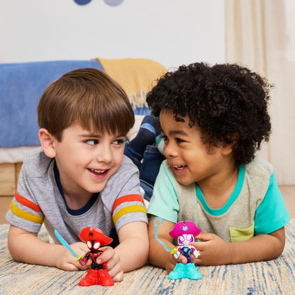 Homem-Aranha e seus Incríveis Amigos Marvel Pirata Miles 'Spin' Morales e o Aranha Fantasma Pirata, Brinquedos Pretos