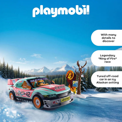 Playmobil | Carros | Carro Off-Road Tunado | Carro tunado com para-choque de impacto e aerofólio traseiro | Brinquedo infantil para crianças a partir de 4 anos | 72062