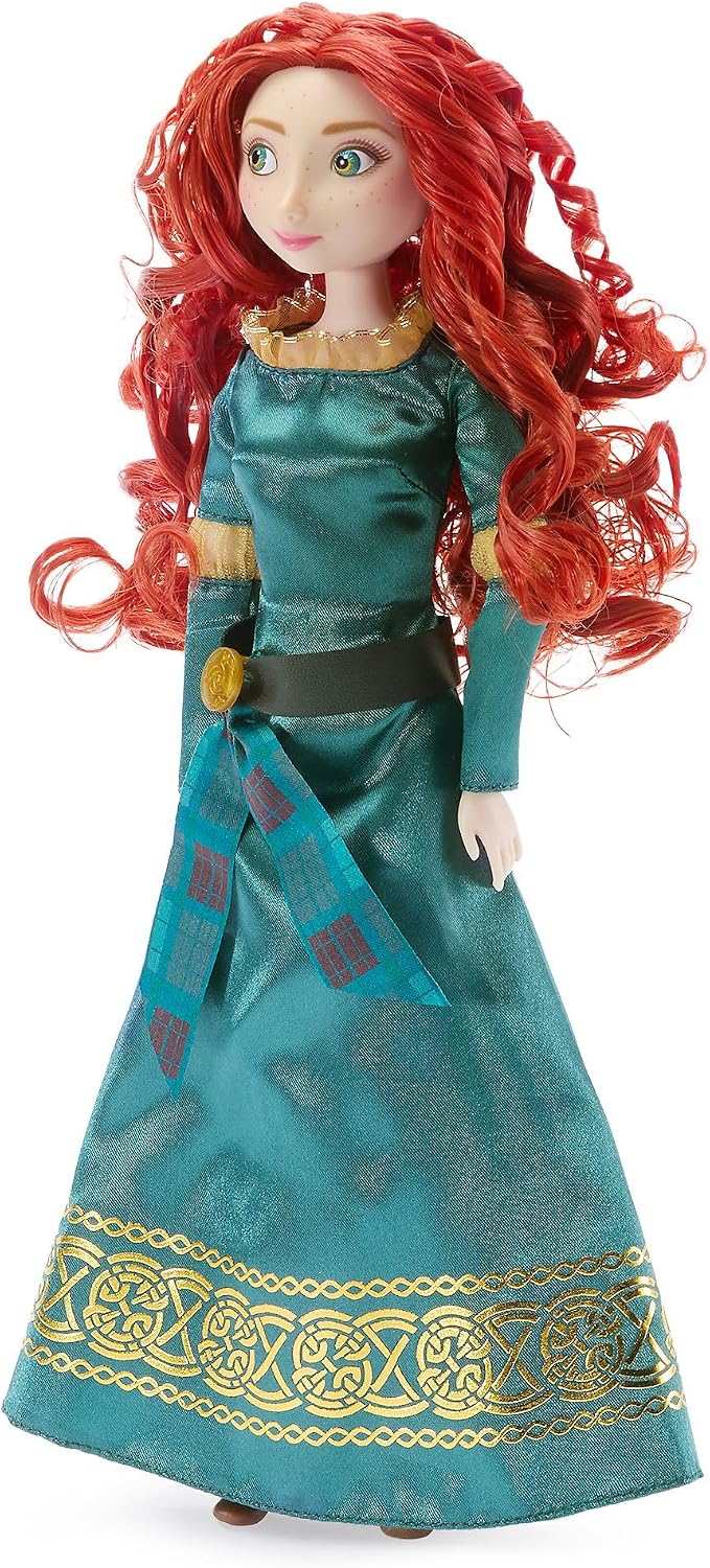 Disney Boneca Clássica Oficial da Merida – 30 cm – Boneca da Personagem de "Valente" para Colecionadores e Brincadeiras Criativas
