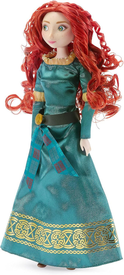 Disney Boneca Clássica Oficial da Merida – 30 cm – Boneca da Personagem de "Valente" para Colecionadores e Brincadeiras Criativas