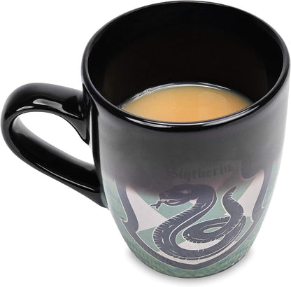 Caneca Chapéu Seletor de Harry Potter WOW! STUFF - Corvinal | O calor revela sua casa de Hogwarts WOW! STUFF escondida | Despeje sua bebida quente para ver sua casa | Caneca oficial licenciada