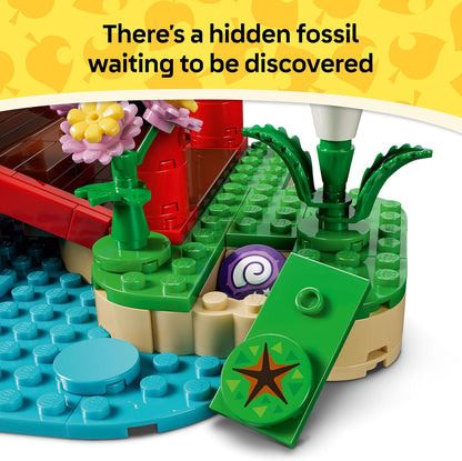 LEGO Animal Crossing – O Dia de Diversão de Timmy e Tommy – Bonecos de Guaxinim com Acessórios – Decoração de Quarto Infantil – Presente de Games para Meninas e Meninos a partir de 10 Anos – 77059