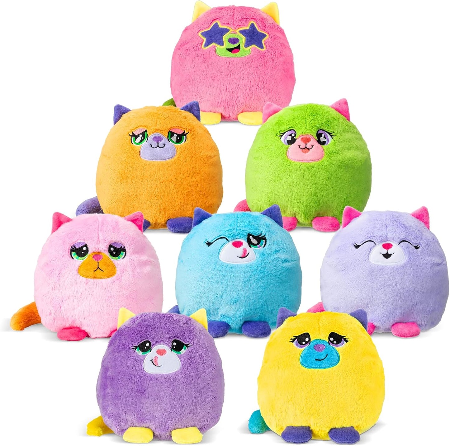 Misfittens, Merkitties Fishbowl Wave 1, Peluche para niñas y niños, Juguetes para niños pequeños, Regalo de Peluche para niños, Adecuado para niños a Partir de 4 años