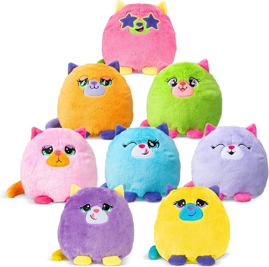 Misfittens, Merkitties Fishbowl Wave 1, Peluche para niñas y niños, Juguetes para niños pequeños, Regalo de Peluche para niños, Adecuado para niños a Partir de 4 años