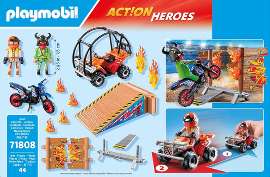 Playmobil | Show de Acrobacias | Carrinho de Brinquedo | Brinquedos para Crianças a partir de 4 anos | 71808
