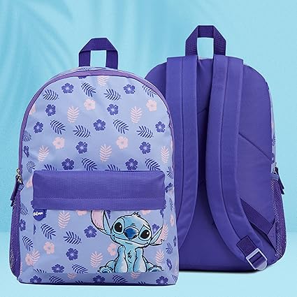 Disney Mochila para meninas, mochilas escolares Stitch para meninas