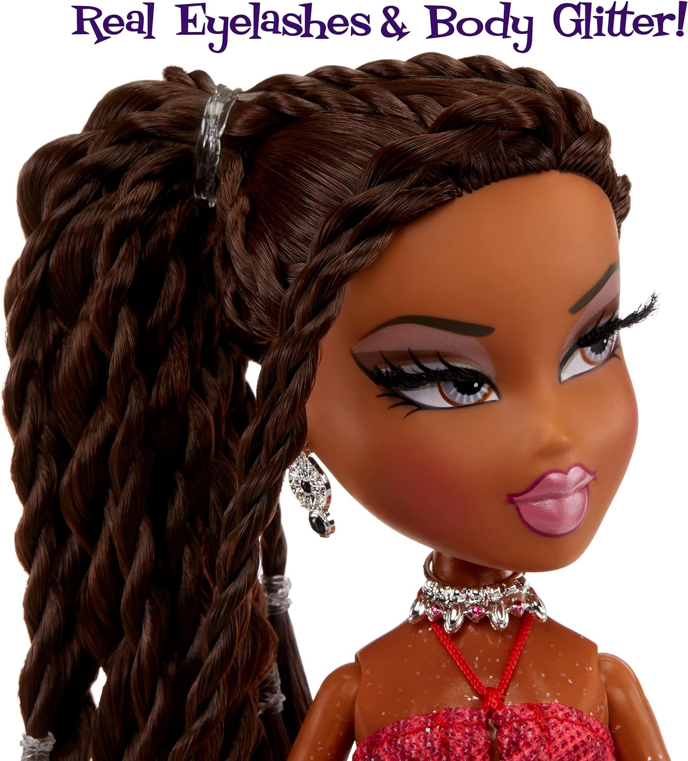 Bratz Muñeca de moda de edición especial de 21 cumpleaños SASHA In