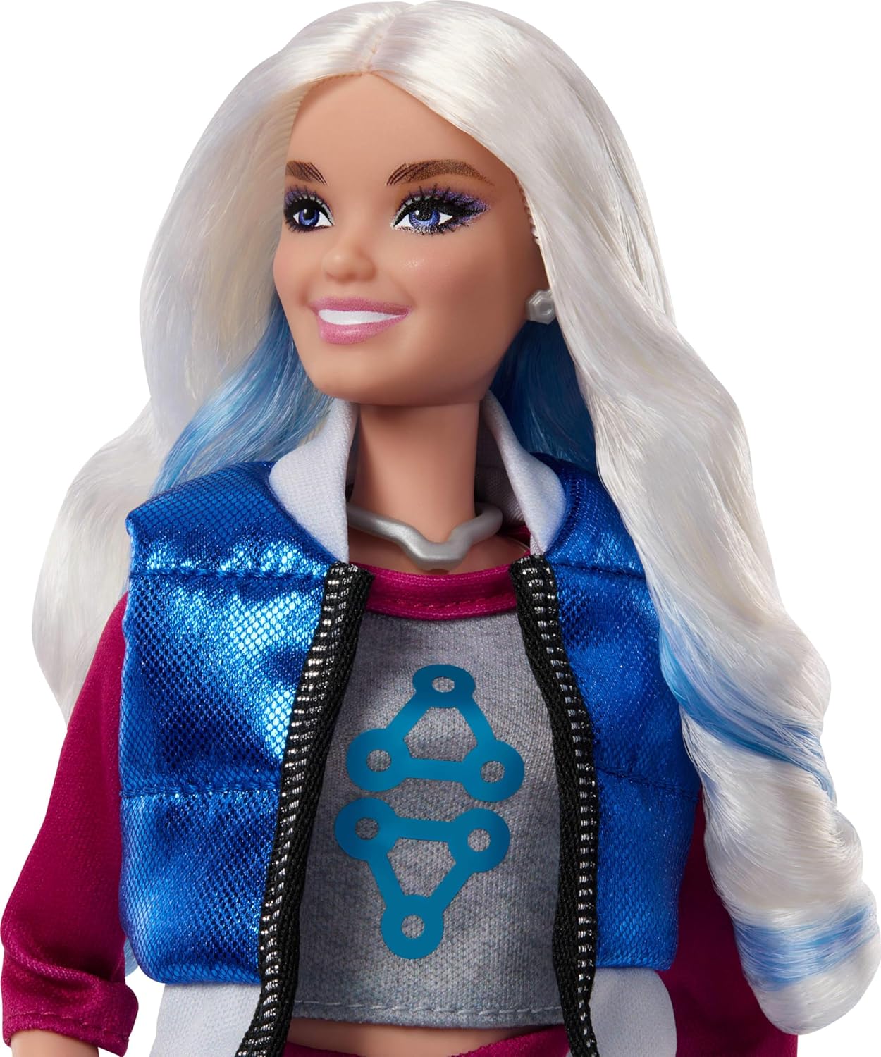 Mattel Boneca Fashion Addison Wells Disney Zombies 4: Dawn of the Vampires, com Roupa Removível e 6 Acessórios, Inspirada no Filme, JFG32