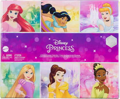 Mattel Brinquedos Disney Princess da , 13 Bonecas Fashion de Princesas com Roupas e Acessórios Brilhantes, Inspiradas nos Filmes da Disney, Presentes para Crianças, HLW43