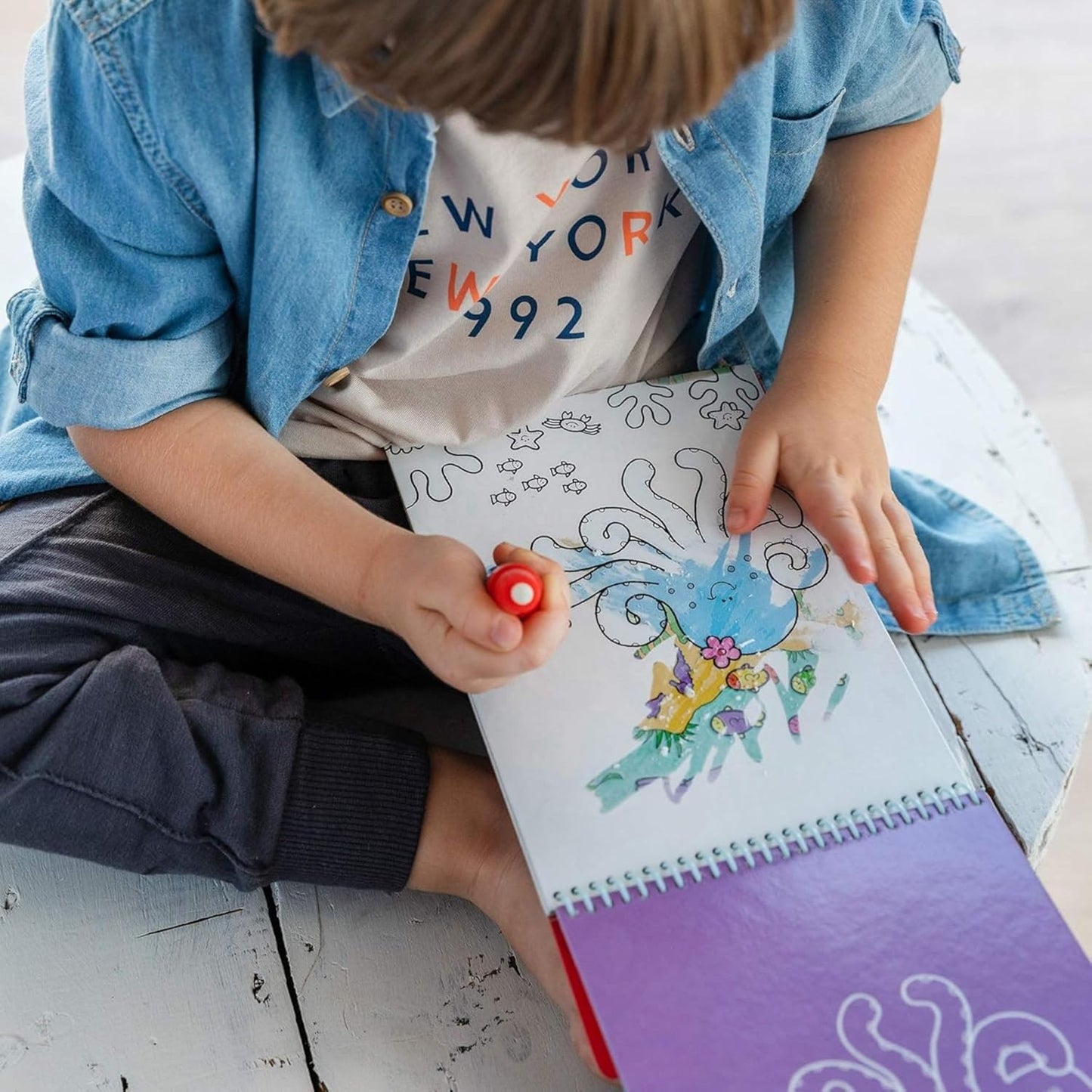 Galt Toys, Water Magic - Animais, Livros de colorir para crianças a partir de 3 anos