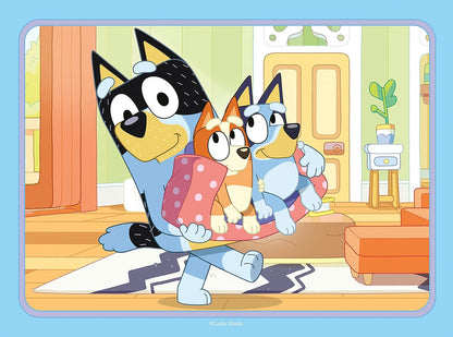 Ravensburger Bluey Toys - 4 rompecabezas en caja para niños de 3 años en adelante - 12, 16, 20, 24 piezas - Regalos para niños