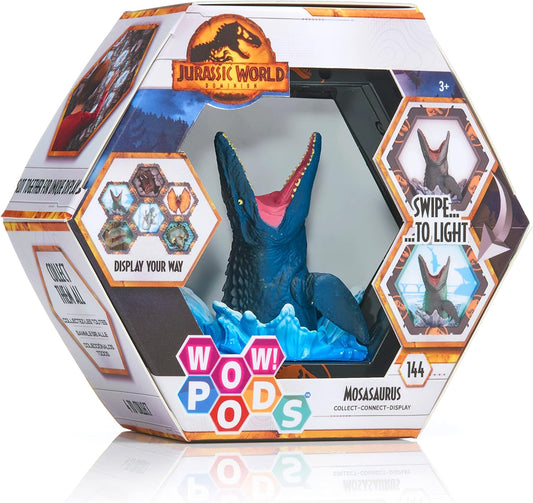 Figura iluminada WOW Pods Mosasaurus Dinossauro Jurassic World Dominion WOW! Stuff