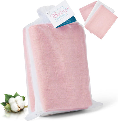 Baby Box Shop - Paninhos de musselina para bebês meninos, 100% algodão macio, para usar como capa de amamentação, paninhos de mão e paninhos de arroto, itens essenciais para bebês recém-nascidos