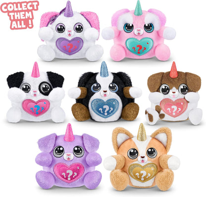 Rainbocorns ZURU Puppycorn Scent Surprise, Dálmata, por ZURU Surprise Unboxing Soft Toy, Cachorrinho de Pelúcia Perfumado para Meninas (Dálmata)