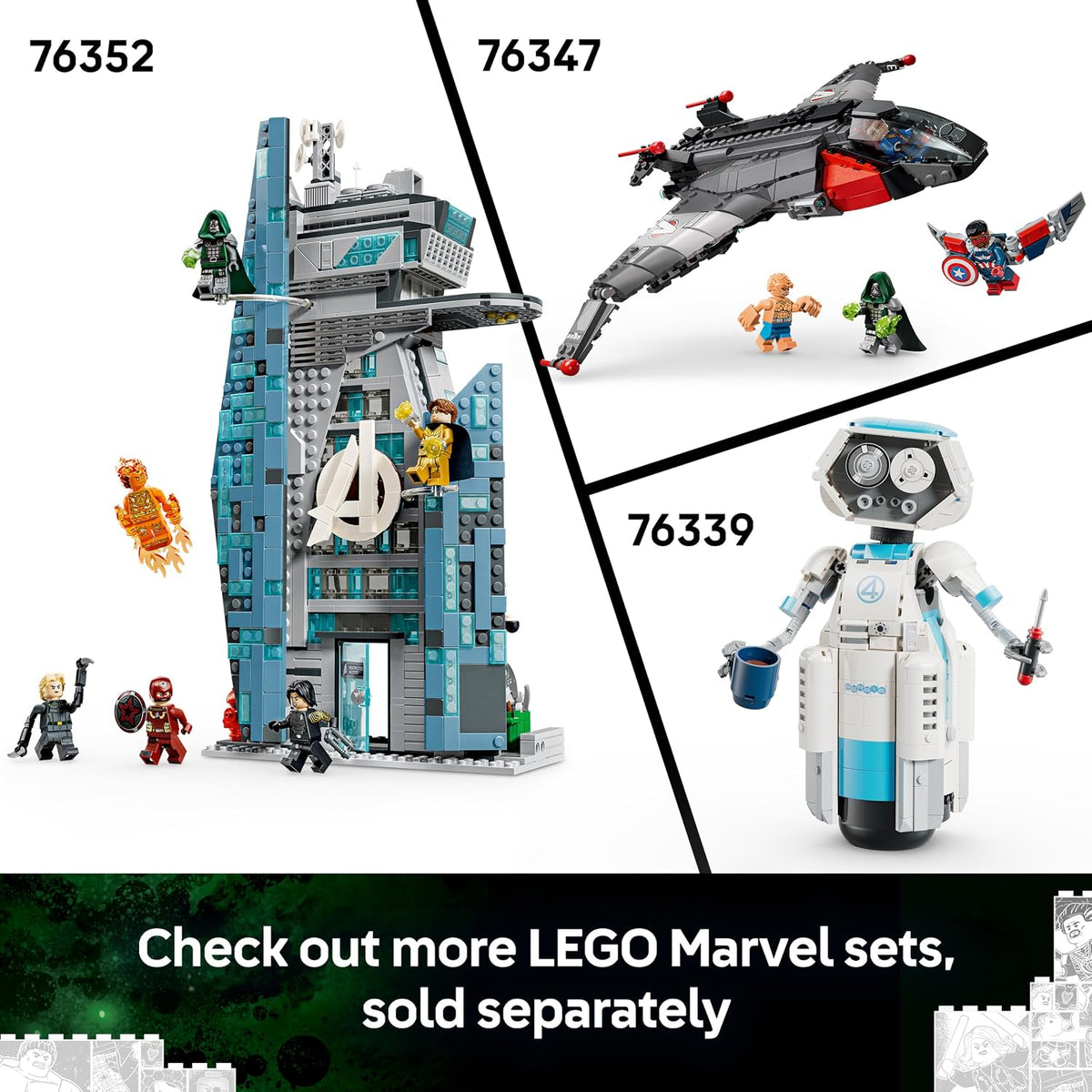 LEGO Marvel Batalha Épica: Vingadores: Doomsday 76348